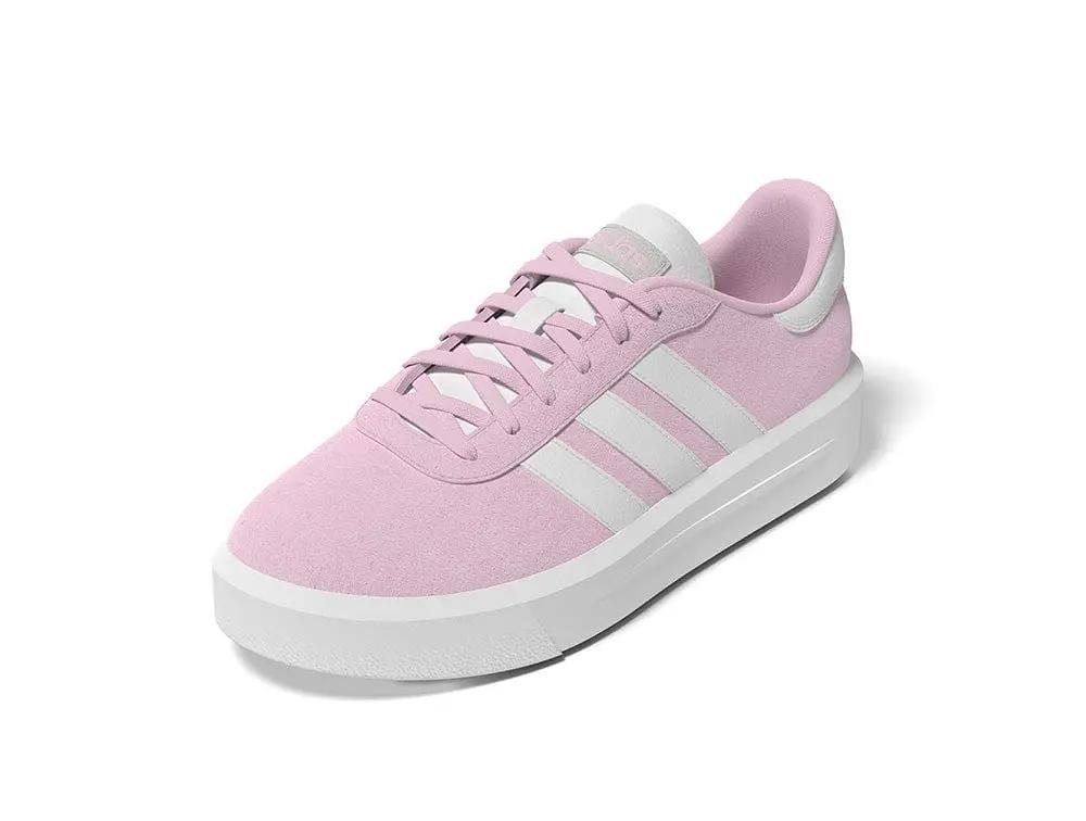 Zapatilla Adidas Court Suede Mujer Blanco