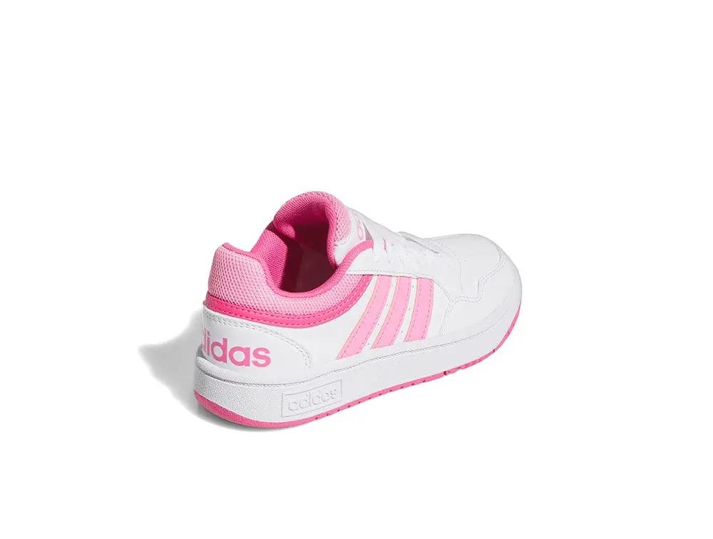 Zapatilla Adidas Hoops 3.0 Junior Blanco
