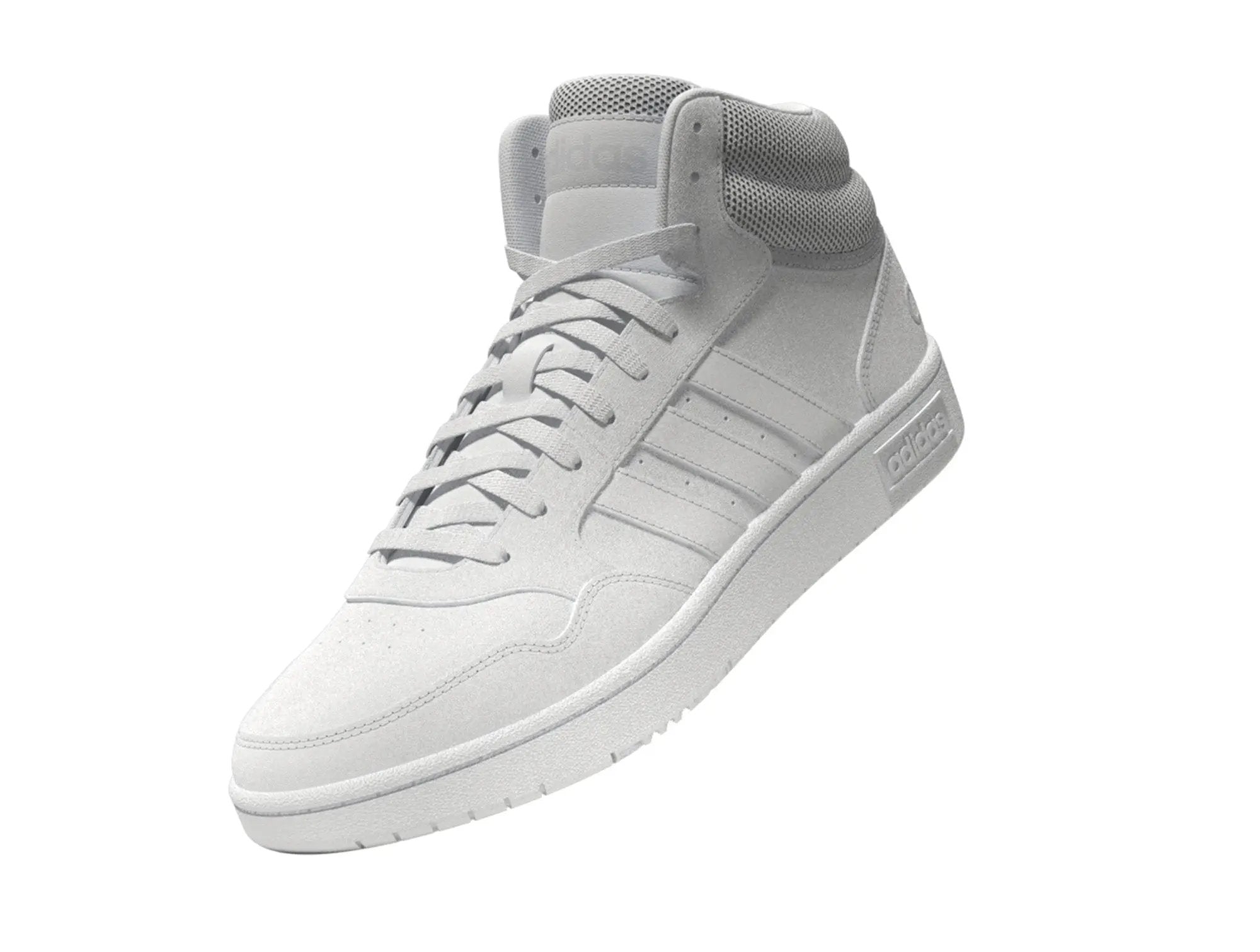 Zapatilla Adidas Hoops 3.0 Mid Mujer Mono Blanco