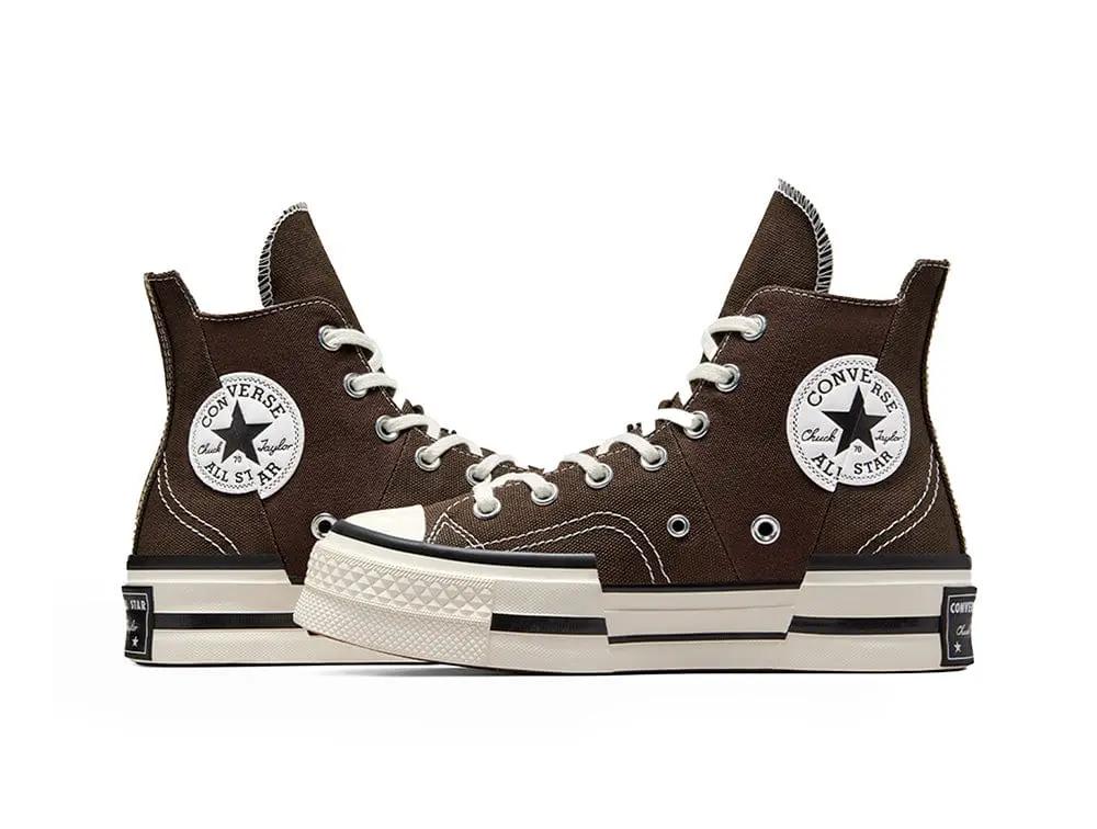 Zapatilla Converse Chuck 70 Plus Hombre Cafe
