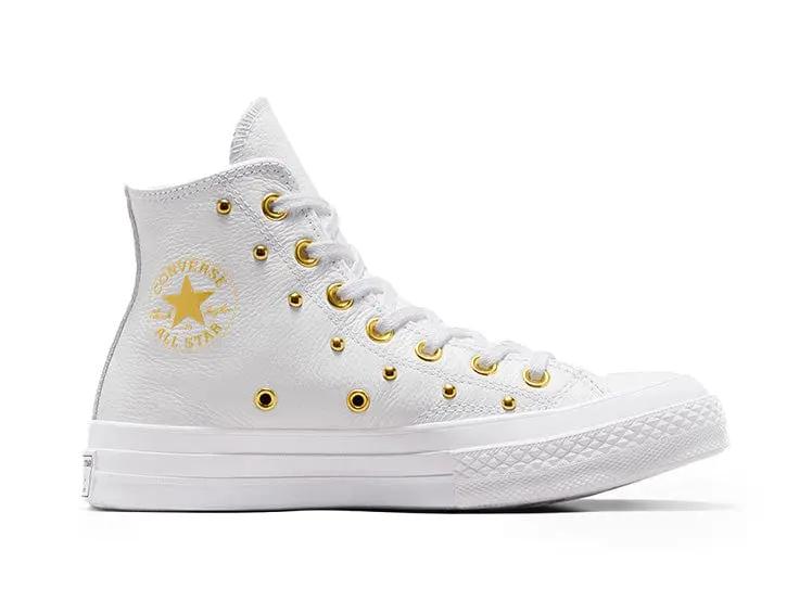 Zapatilla Converse Chuck 70 Studded Mujer Blanco