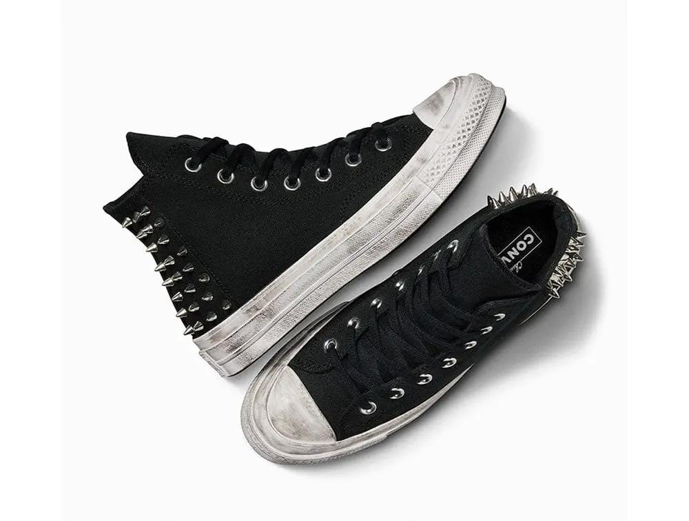 Zapatilla Converse Chuck 70 Studded Mujer Negro
