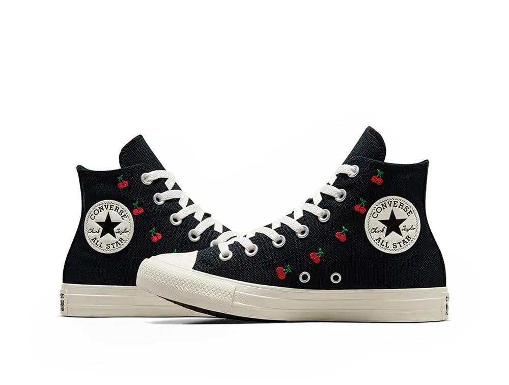 Zapatilla Converse Chuck Taylor All Star Cherry Mujer Negro