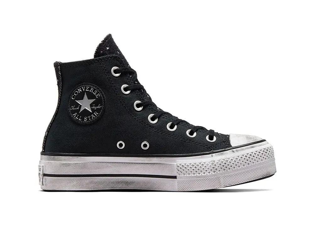 Zapatilla Converse Chuck Taylor All Star Lift Mujer Negro