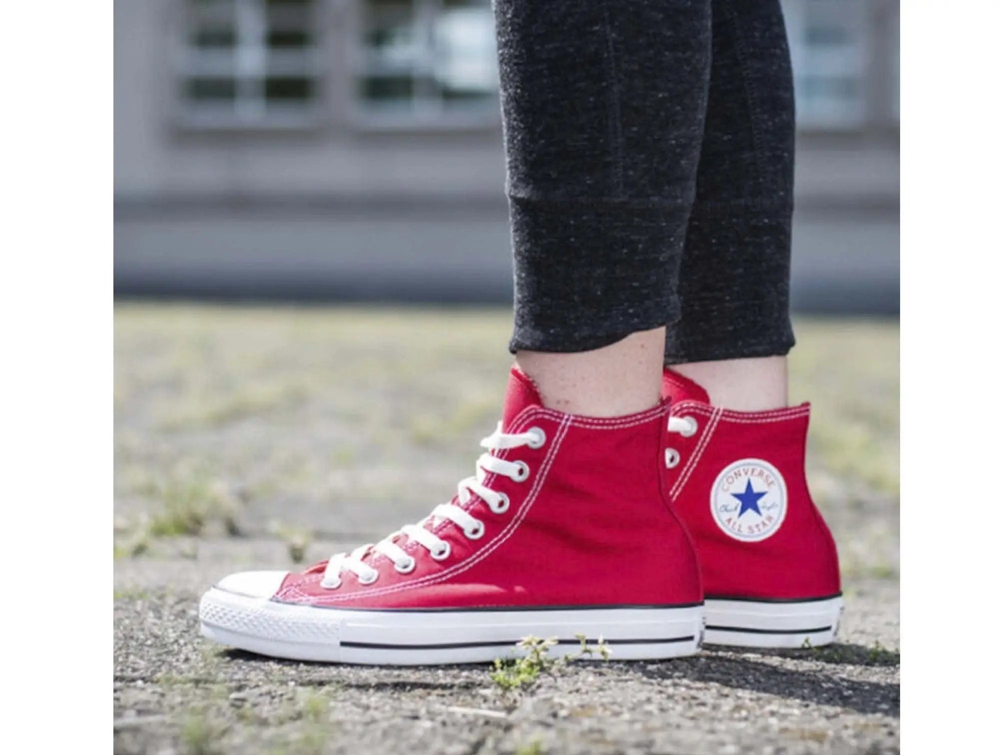 Zapatilla Converse Chuck Taylor Hi Hombre Rojo