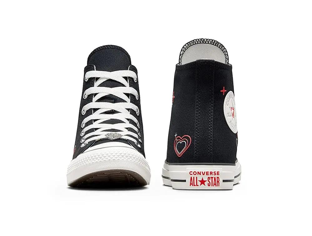 Zapatilla Converse Chuck Taylor Hi Mujer Negro