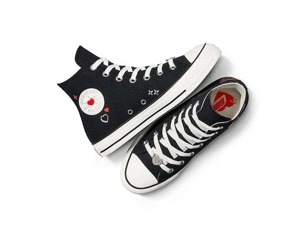 Zapatilla Converse Chuck Taylor Hi Mujer Negro