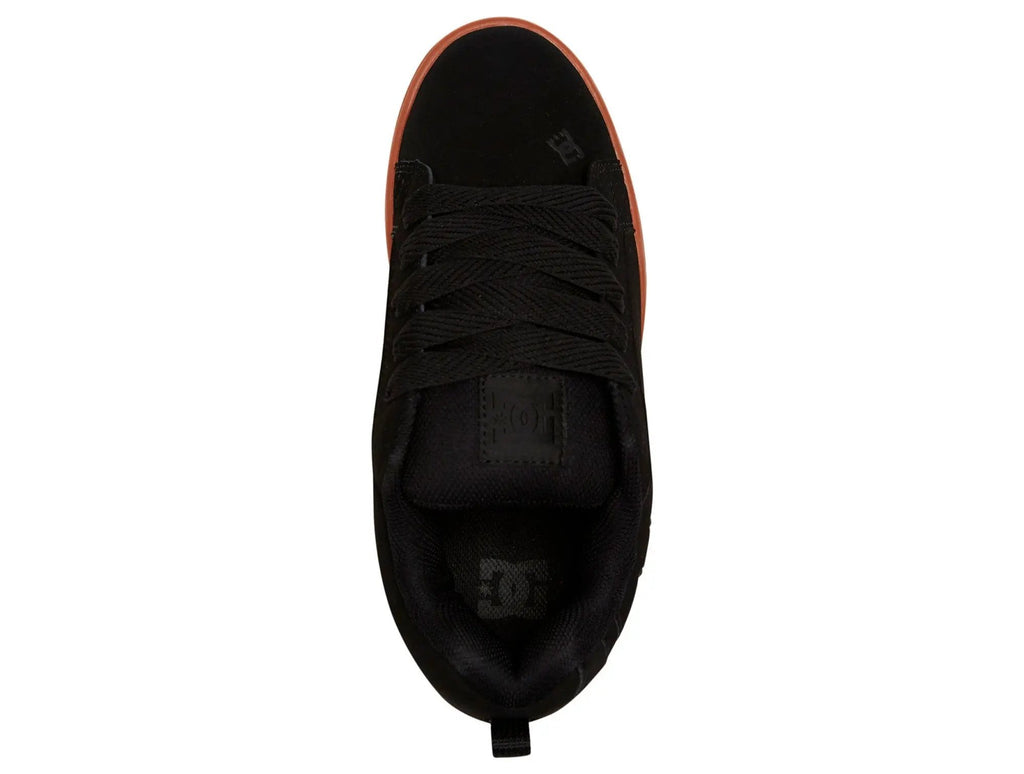 Zapatilla Dc Court Graffik  Hombre Negro- Suela Gum