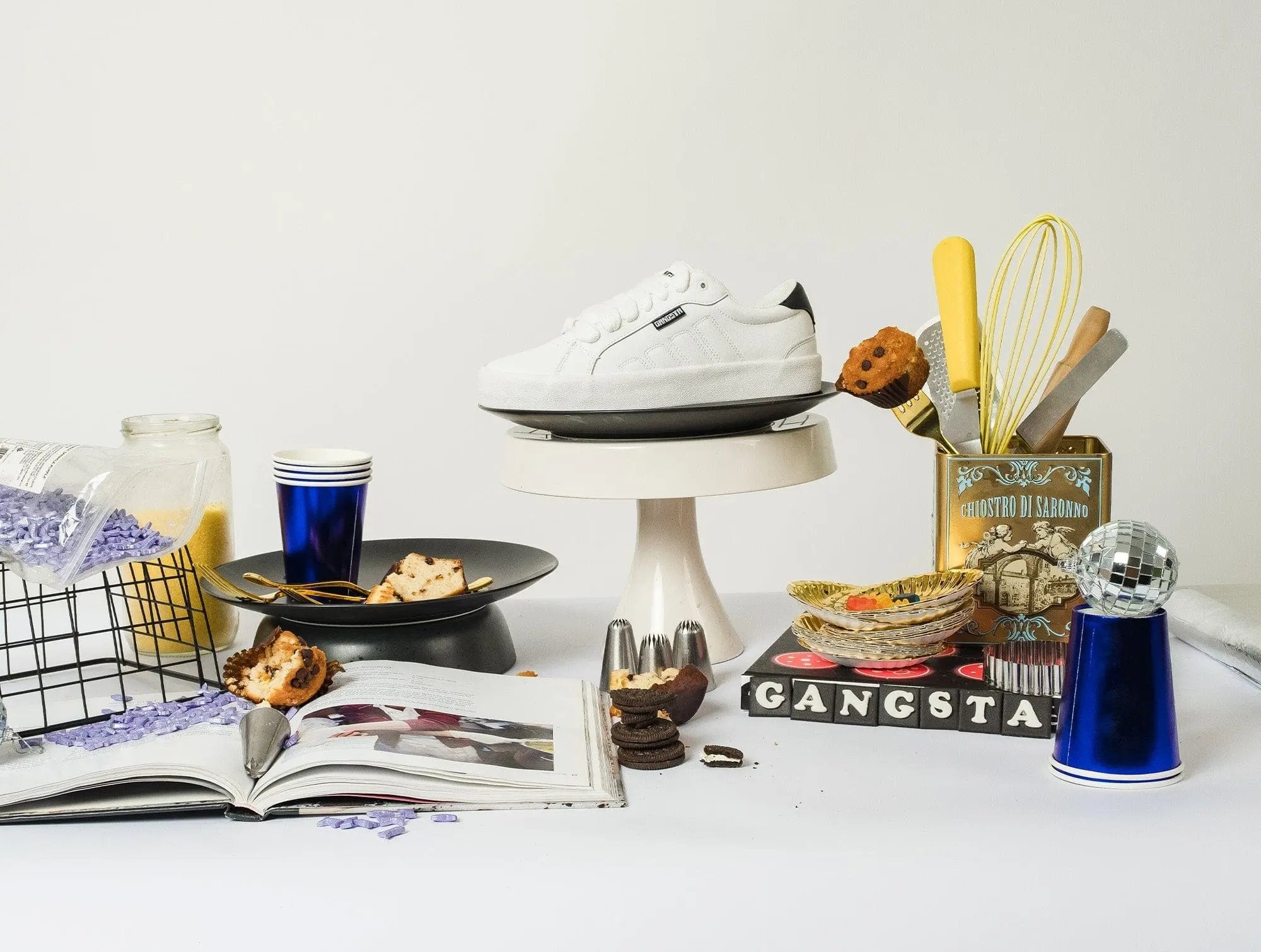 Zapatilla Gangsta Citizen Hombre Blanco