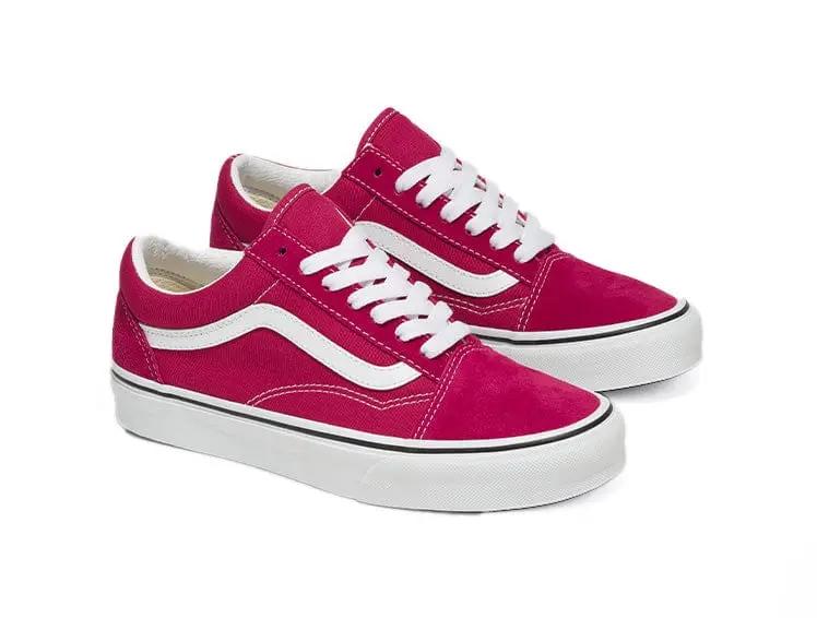 Zapatilla Vans Old Skool (Color Theory) Mujer Fucsia