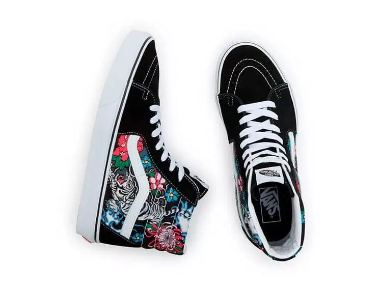 Zapatilla Vans Sk8-Hi (Sporty) Mujer Negro