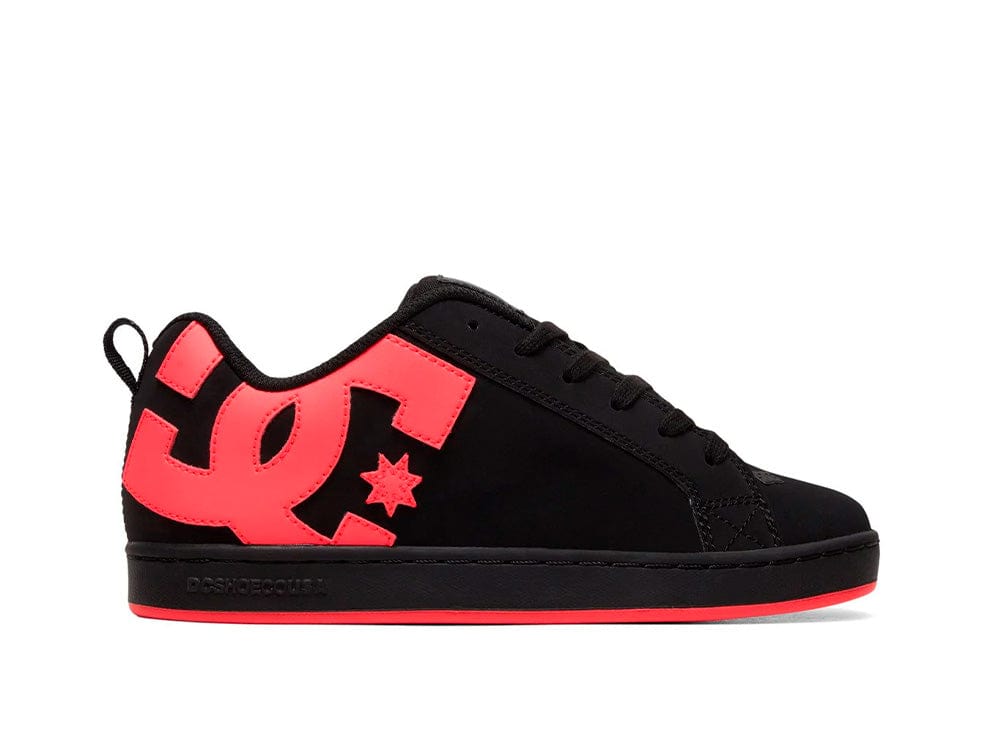 Zapatillas Dc Court Graffik Mujer Negro