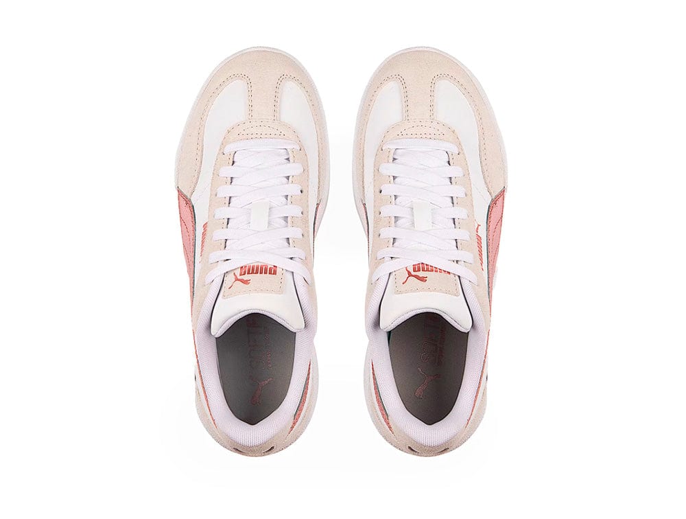 Zapatillas Puma Club II Era Platform Metallic Mujer Blanco