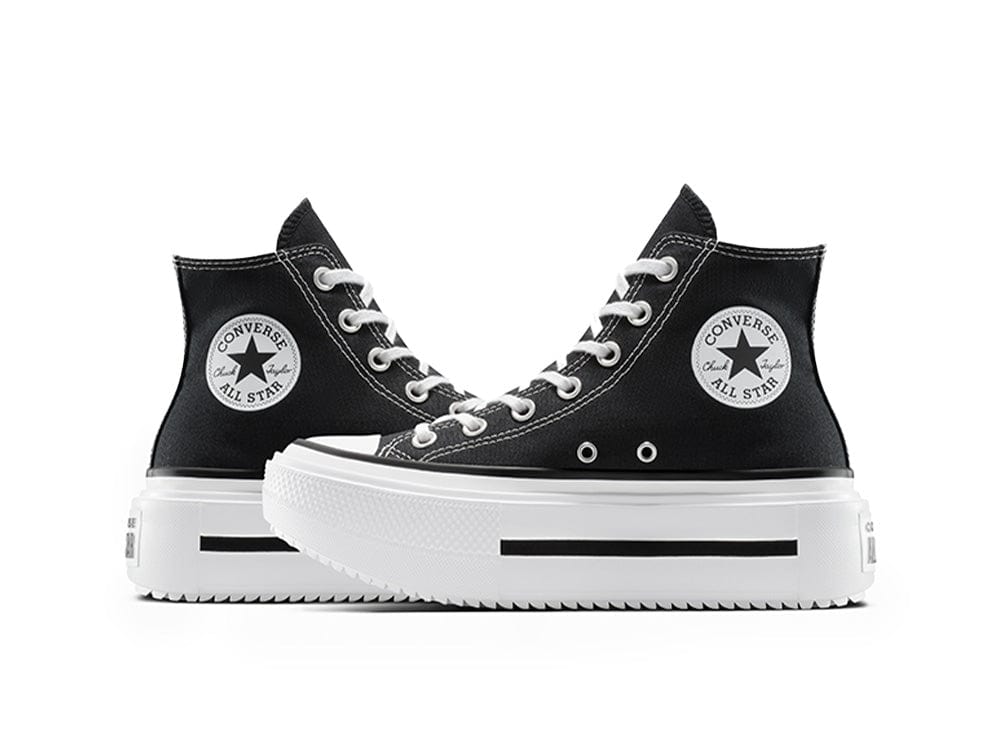 Zapatillas Converse Chuck Taylor Lift Double Stack Mujer Negro