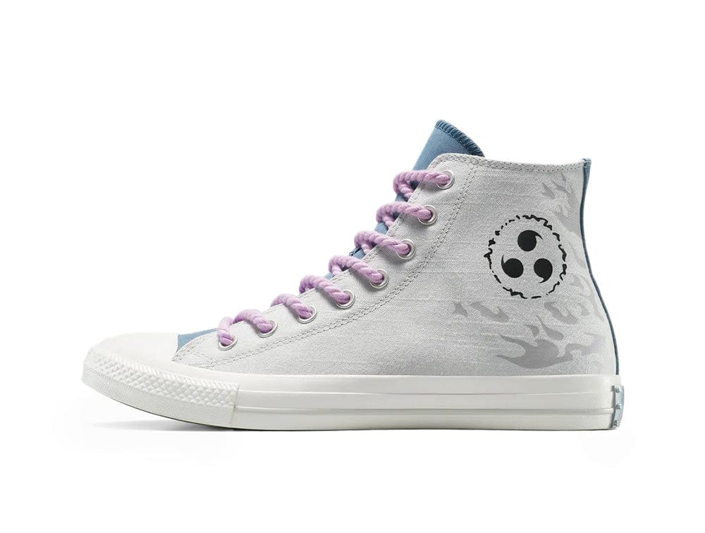 Zapatillas Converse Naruto Chuck Taylor Hi (Sasuke) Unisex Gris