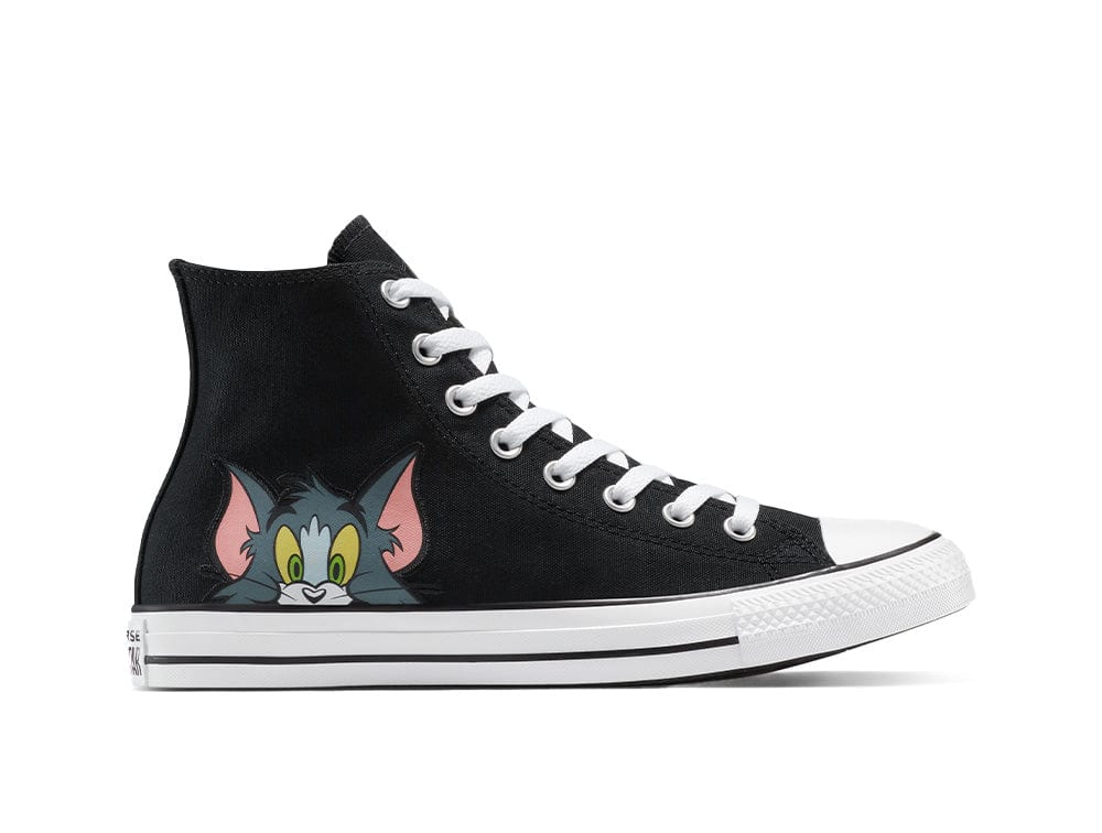 Zapatilla Converse Chuck Taylor Tom y Jerry Unisex Negro