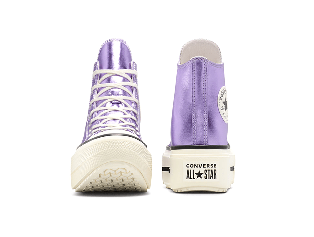 Zapatillas Converse Chuck Taylor Lift Double Stack Mujer Lila