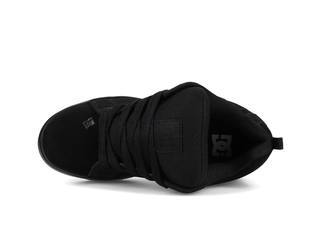 Zapatillas Dc Court Graffik Plataforma Mujer Mono Negro