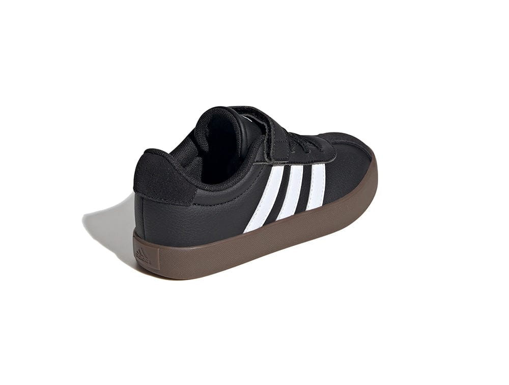 Zapatilla Adidas Vl Court 3.0 Junior Negro - Blanco