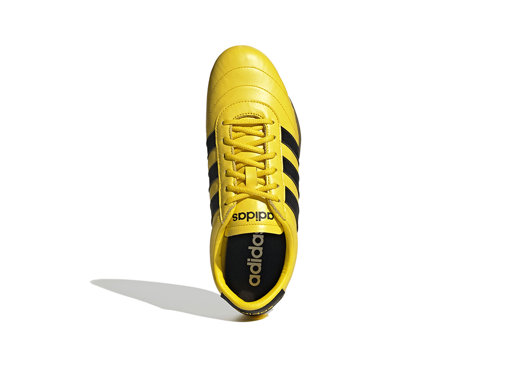 Zapatillas Adidas Grand Court Lo Lth Mujer Amarillo